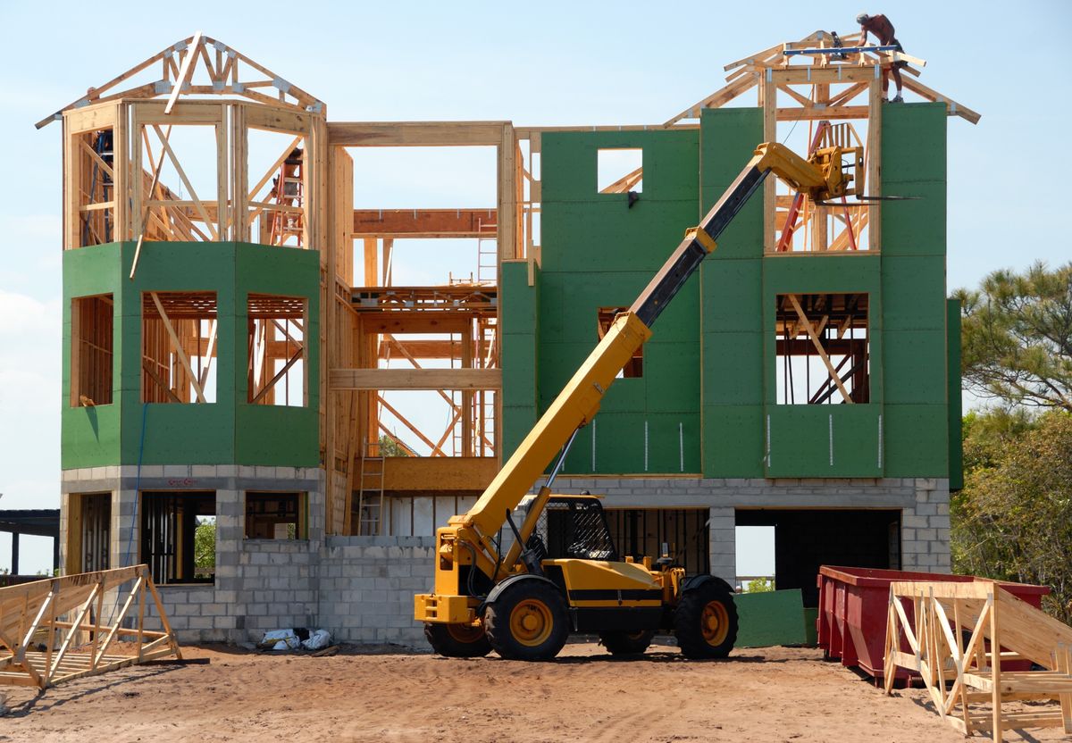Representative construction turnover scene